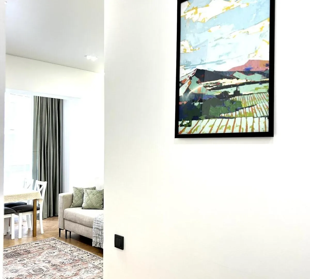 New Comfortable Apartment Next To Mega Center Shopping Mall Almaty 0*,